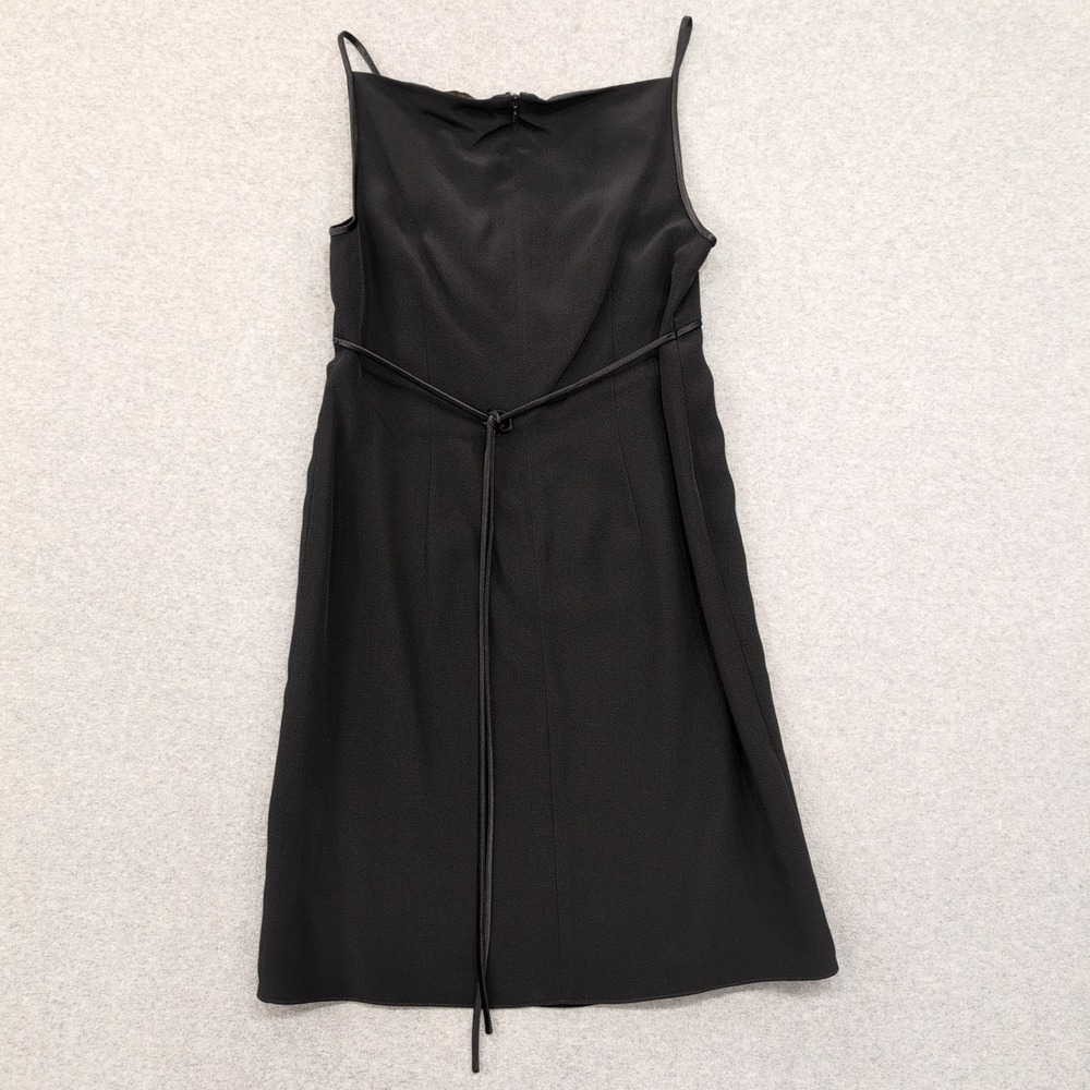 Casual Corner Black Sleeveless Square Neck Sheath Dress Size 6 NWT NOS - Picture 4 of 4